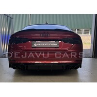 Heckspoiler lippe für Audi A5 B9 F5 S line Sportback