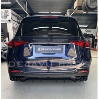 GLE53 AMG Look Diffuser voor Mercedes Benz GLE V167 SUV