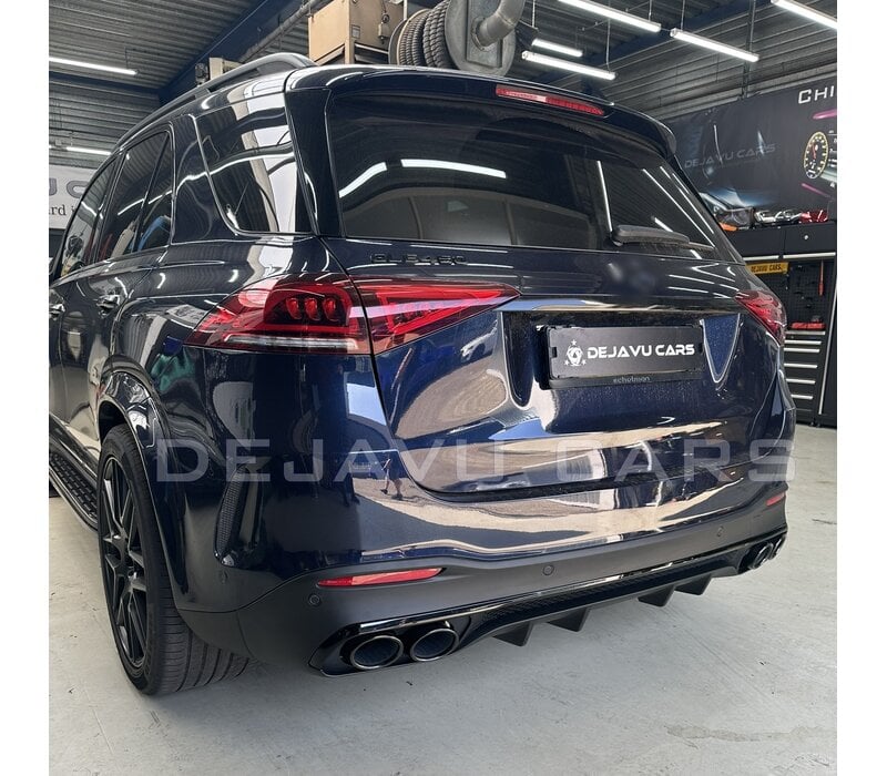 GLE53 AMG Look Diffuser voor Mercedes Benz GLE V167 SUV