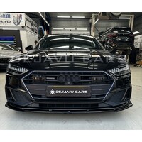 Front Splitter V.2 voor Audi A7 C8 S line / S7 C8