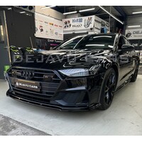 Front Splitter V.2 voor Audi A7 C8 S line / S7 C8