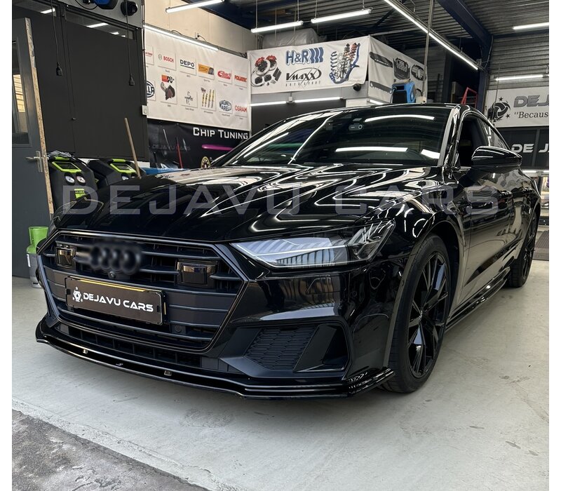 Front Splitter V.2 voor Audi A7 C8 S line / S7 C8