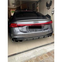 S7 Look Diffusor + Auspuffblenden für Audi A7 C8 S line