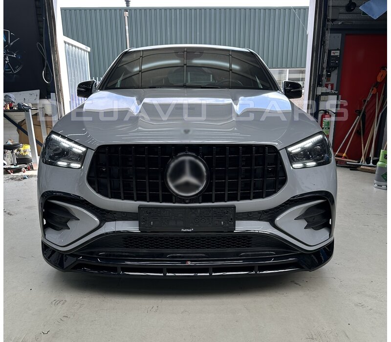 Front splitter für Mercedes Benz GLE Coupe C167 / GLE SUV V167 AMG Line Facelift / GLE 53 AMG