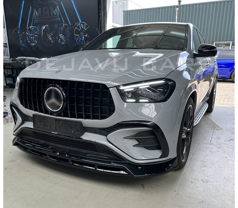 Front splitter for Mercedes Benz GLE Coupe C167 / GLE SUV V167 AMG Line Facelift / GLE 53 AMG