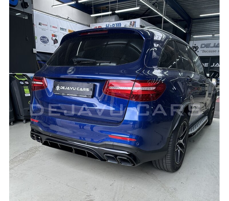 GLC63 AMG Look Diffusor für Mercedes Benz GLC X253 SUV