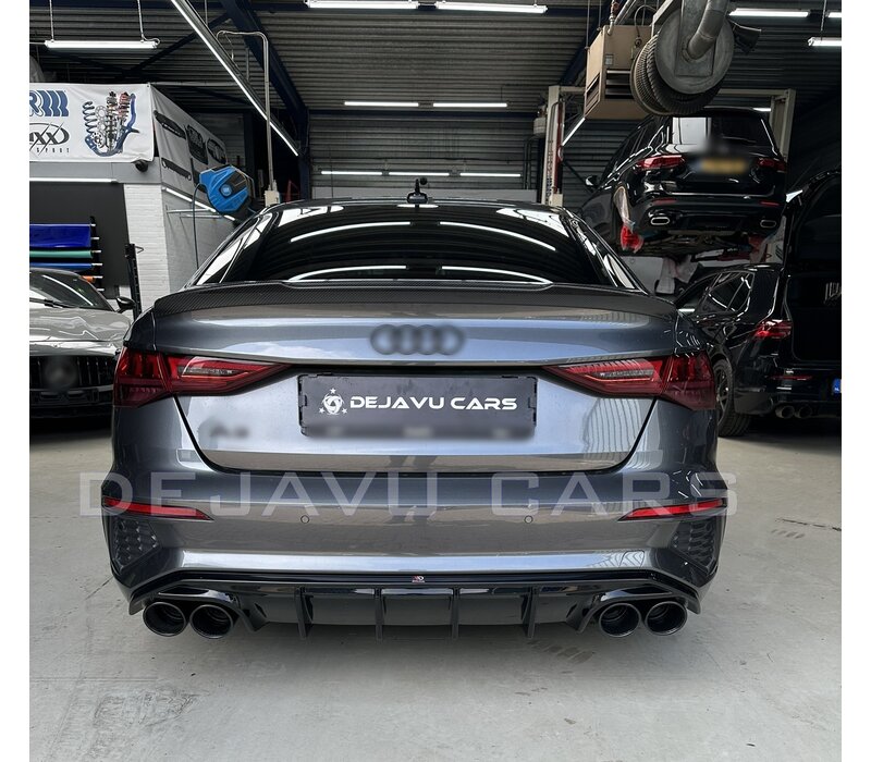 Aggressive Diffusor für Audi A3 8Y S line Limousine