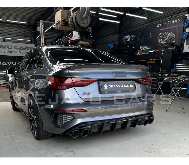 Aggressive Diffusor für Audi A3 8Y S line Limousine