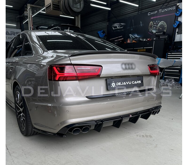 Aggressive Diffuser voor Audi A6 C7.5 Facelift S line / S6 C7.5 Facelift