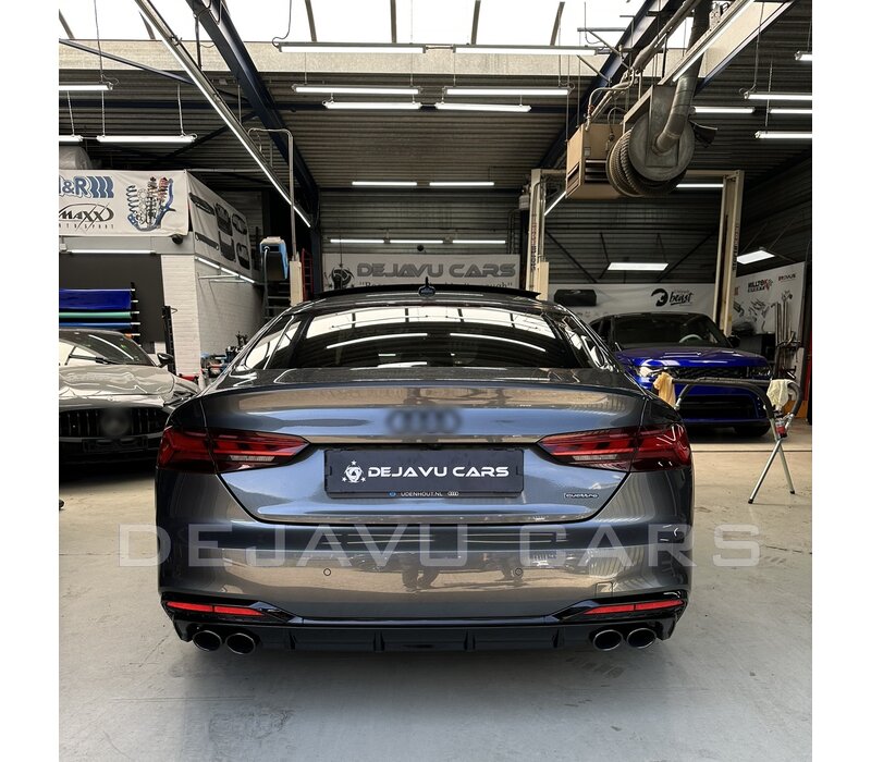 S5 Look Diffuser for Audi A5 B9.5 F5 S line Facelift