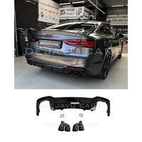 S5 Look Diffuser voor Audi A5 B9.5 F5 S line Facelift