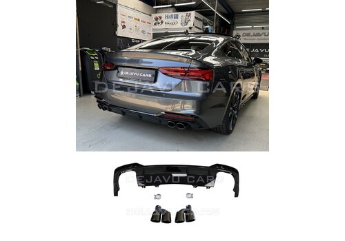 OEM Line ® S5 Look Diffusor für Audi A5 B9.5 F5 S line Facelift