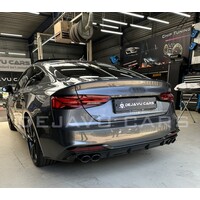 S5 Look Diffuser voor Audi A5 B9.5 F5 S line Facelift