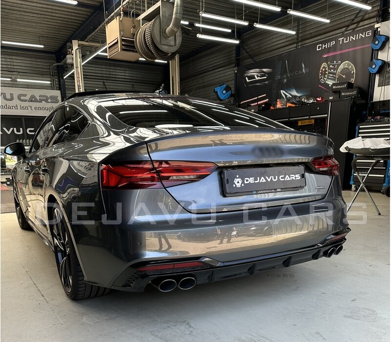 S5 Look Diffuser voor Audi A5 B9.5 F5 S line Facelift
