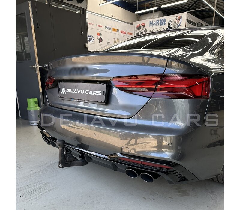 S5 Look Diffusor für Audi A5 B9.5 F5 S line Facelift