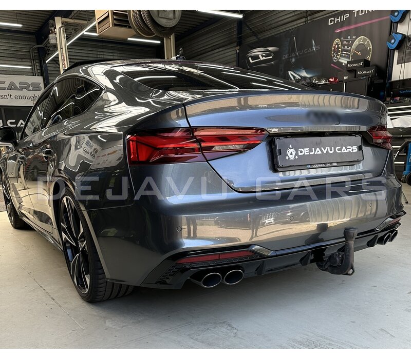 S5 Look Diffuser for Audi A5 B9.5 F5 S line Facelift