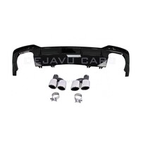 S5 Look Diffusor für Audi A5 B9.5 F5 S line Facelift