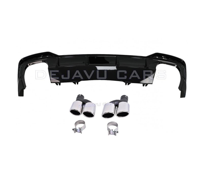 S5 Look Diffuser voor Audi A5 B9.5 F5 S line Facelift