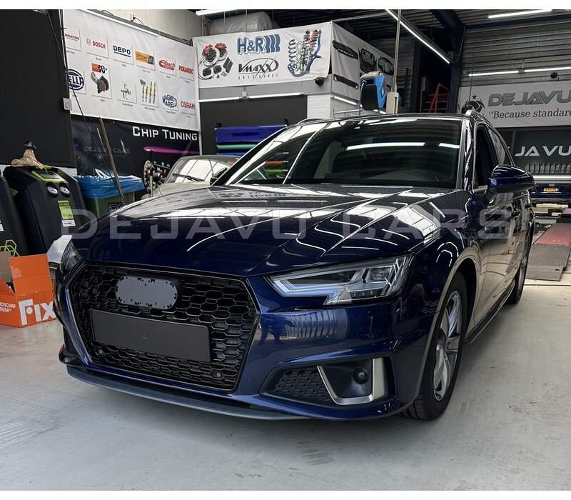 RS4 Look Front Grill voor Audi A4 B9 / S line / S4