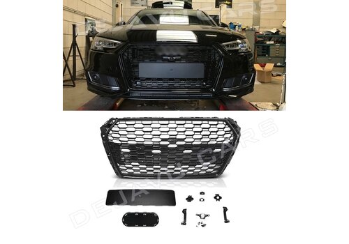 OEM Line ® RS4 Look Front Grill voor Audi A4 B9 / S line / S4