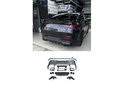 OEM Line ® GLC43 AMG Look Diffuser voor Mercedes Benz GLC C254 Coupe AMG Line