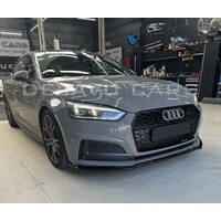 RS5 Look Kühlergrill Black Edition für Audi A5 B9 / S line / S5
