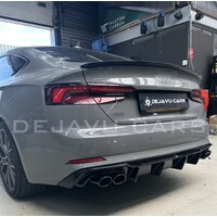 Tailgate spoiler lip for Audi A5 B9 F5 S line Sportback