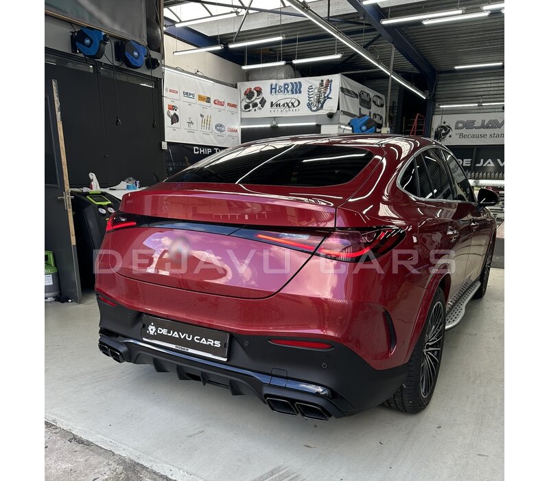 GLC63 AMG Look Diffuser voor Mercedes Benz GLC C254 Coupe