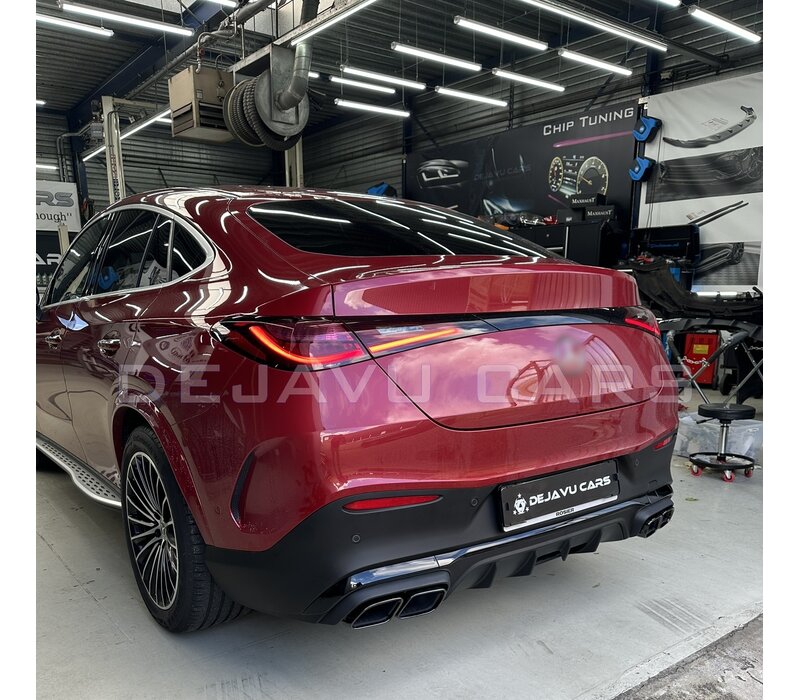 GLC63 AMG Look Diffusor für Mercedes Benz GLC C254 Coupe