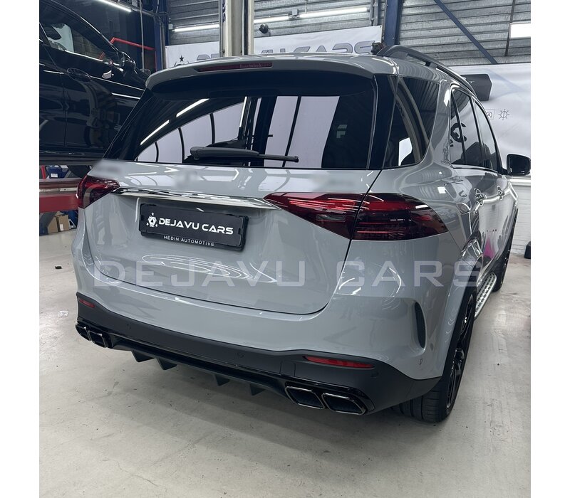 GLE63 AMG Look Diffuser voor Mercedes Benz GLE V167 SUV