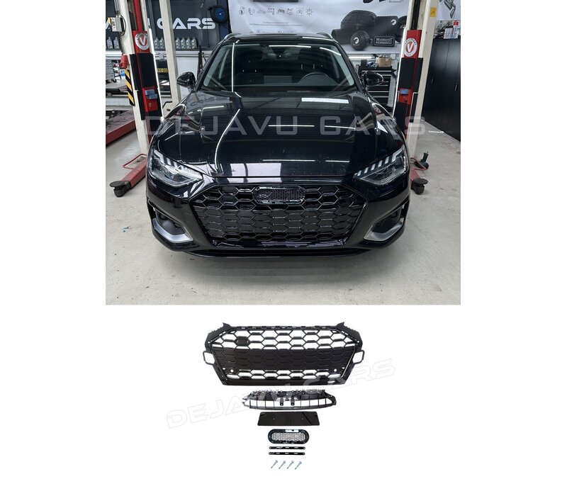 RS4 Look Front Grill for Audi A4 B9.5 Facelift / S line / S4