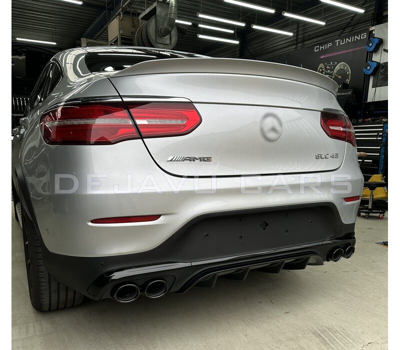 Facelift GLC43 AMG Look Diffuser voor Mercedes C253 Coupe