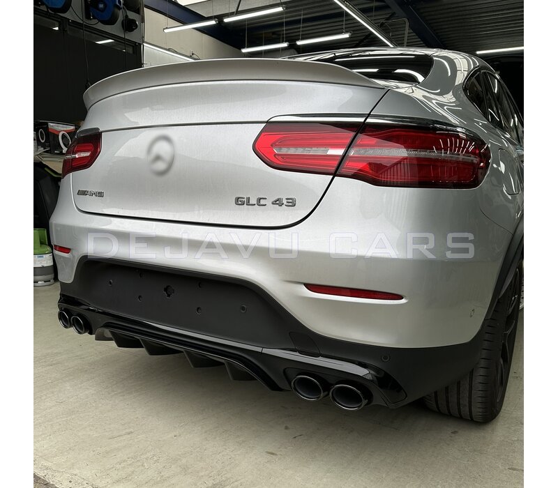 Facelift GLC43 AMG Look Diffuser for Mercedes Benz GLC C253 Coupe