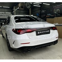 E53 AMG Look Diffuser Night Pakket voor Mercedes Benz E-Klasse W214 S214 AMG line