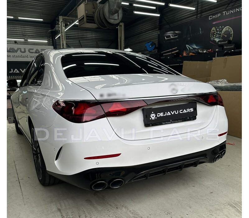 E53 AMG Look Diffuser Night Pakket voor Mercedes Benz E-Klasse W214 S214 AMG line