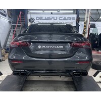 E63 AMG Look Diffuser Night Package voor Mercedes E W213