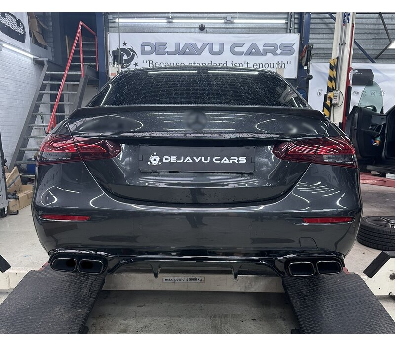 E63 AMG Look Diffuser Night Package voor Mercedes E W213