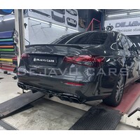 E63 AMG Look Diffusor Night Package für Mercedes Benz E-Klasse W213 / S213
