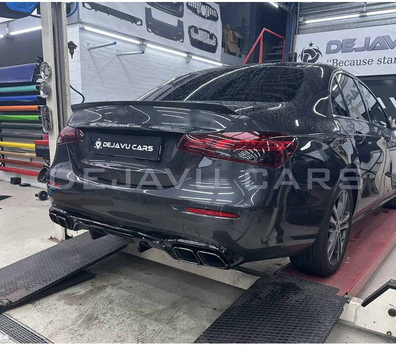 E63 AMG Look Diffuser Night Package voor Mercedes E W213