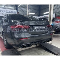 E63 AMG Look Diffuser Night Package for Mercedes Benz E-Class W213 / S213