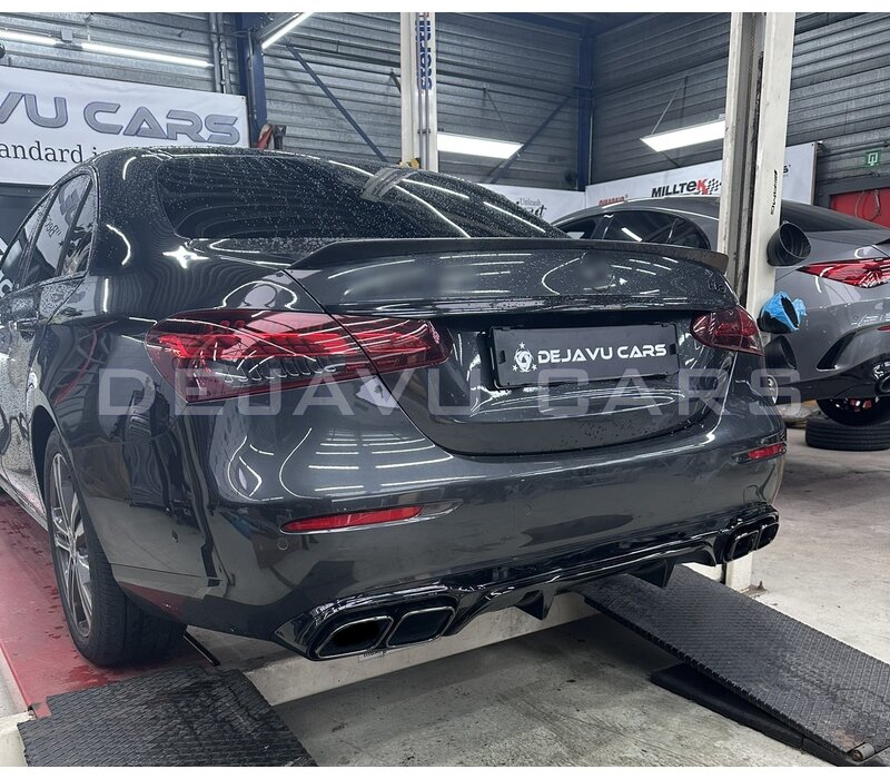 E63 AMG Look Diffusor Night Package für Mercedes Benz E-Klasse W213 / S213
