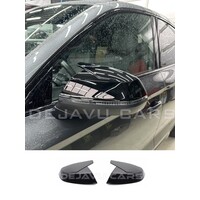 Aggressive Spiegelkappen glänzend schwarz für Audi Q5 / SQ5 FY | Q7 / SQ7 4M