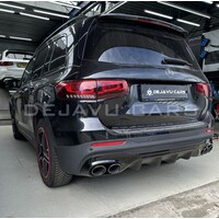 GLB45 AMG Look Diffuser voor Mercedes Benz GLB X247 SUV