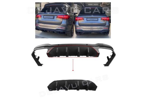 OEM Line ® Middelste onderdeel voor Facelift GLC43 | GLC63 AMG Look Diffuser