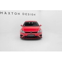 Front Splitter V.9 voor Volkswagen Golf 7.5 R / R line FL