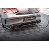 Maxton Design Central Rear Splitter für Mercedes Benz C Klasse C43 AMG Coupe / Cabrio Facelift
