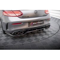 Central Rear Splitter for Mercedes Benz C Class C43 AMG Coupe / Cabrio Facelift