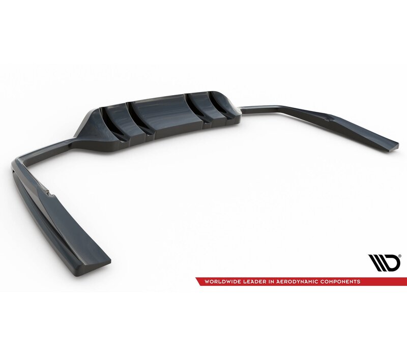 Central Rear Splitter for Mercedes Benz C Class C43 AMG Coupe / Cabrio Facelift