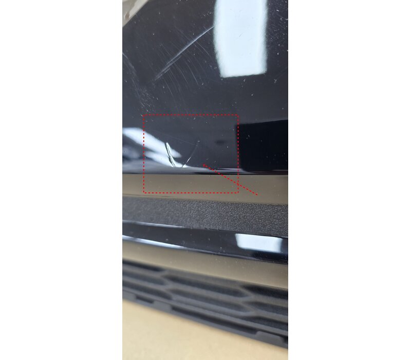 SQ7 Look Diffuser + Uitlaat tips voor Audi Q7 SUV S line SQ7 - (B-WARE)