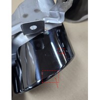 SQ7 Look Diffuser + Uitlaat tips voor Audi Q7 SUV S line SQ7 - (B-WARE)